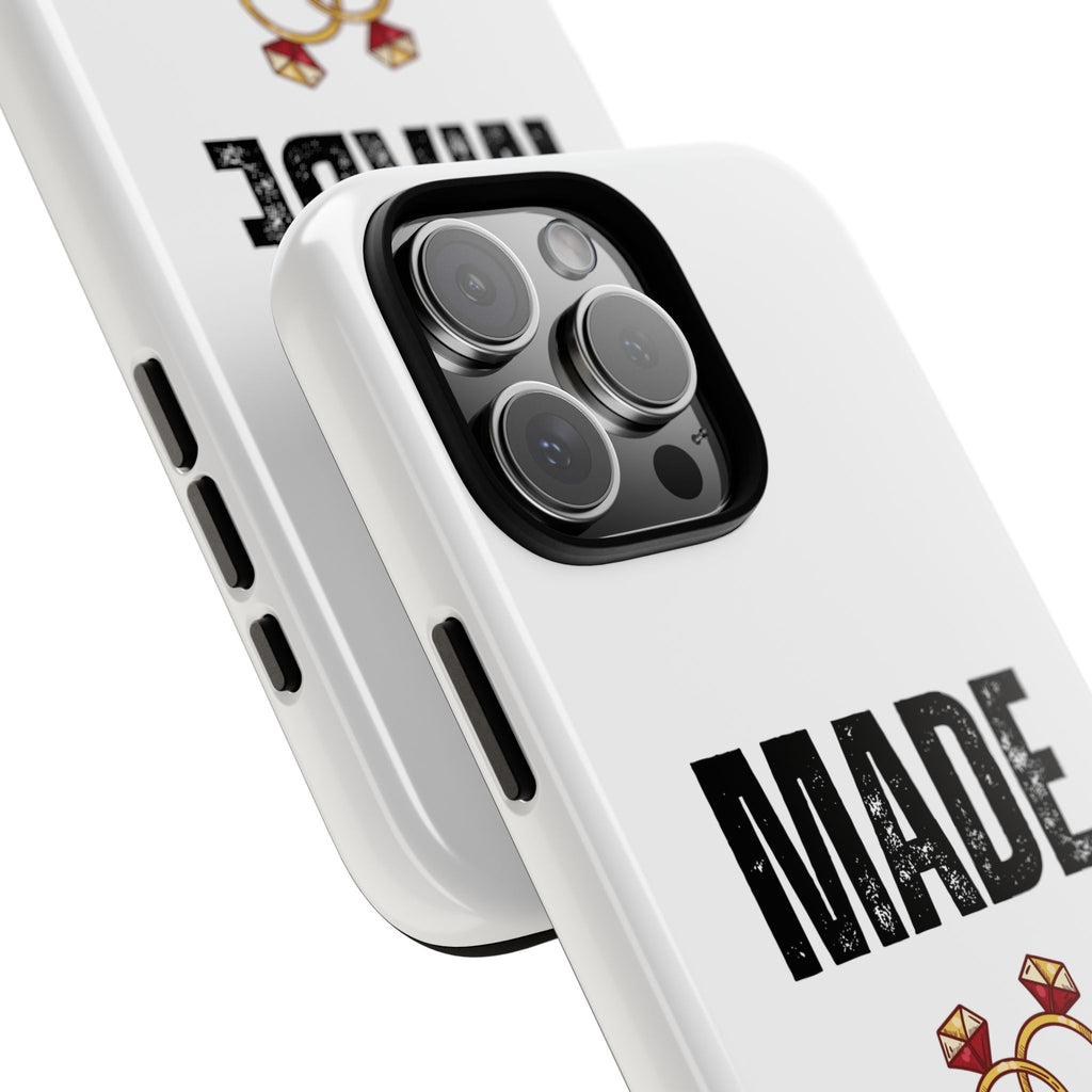 Phone Case — “Made of Honor” Bridal Wedding Ring Design