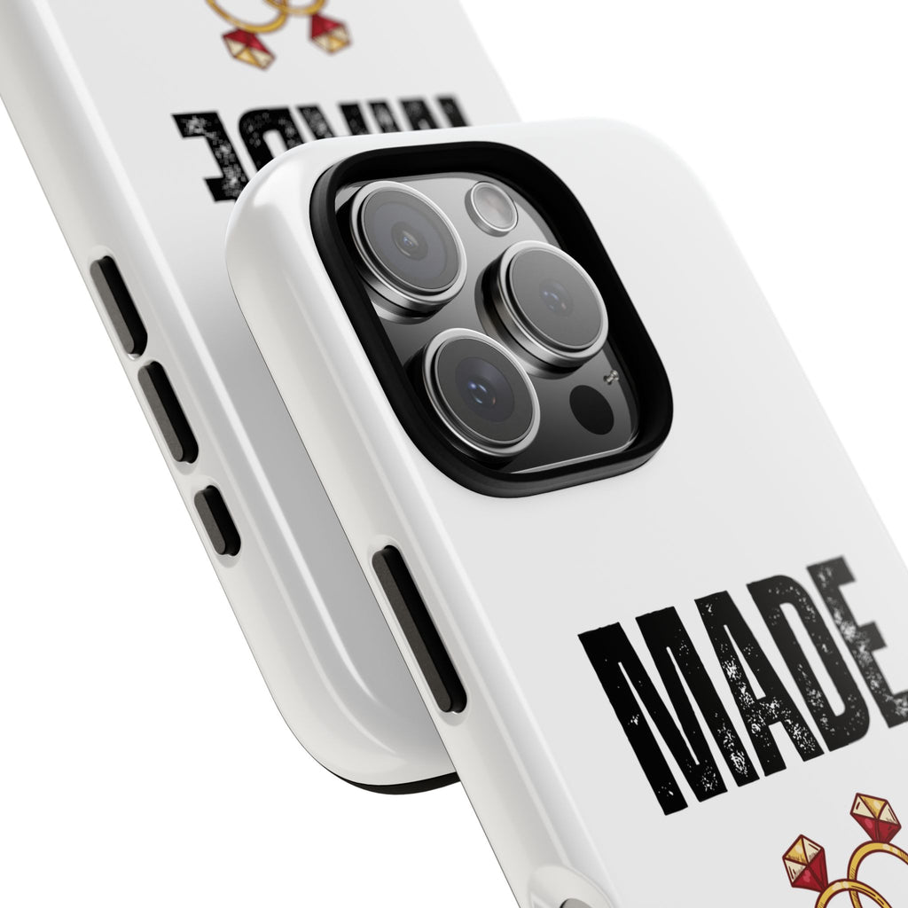 Phone Case — “Made of Honor” Bridal Wedding Ring Design