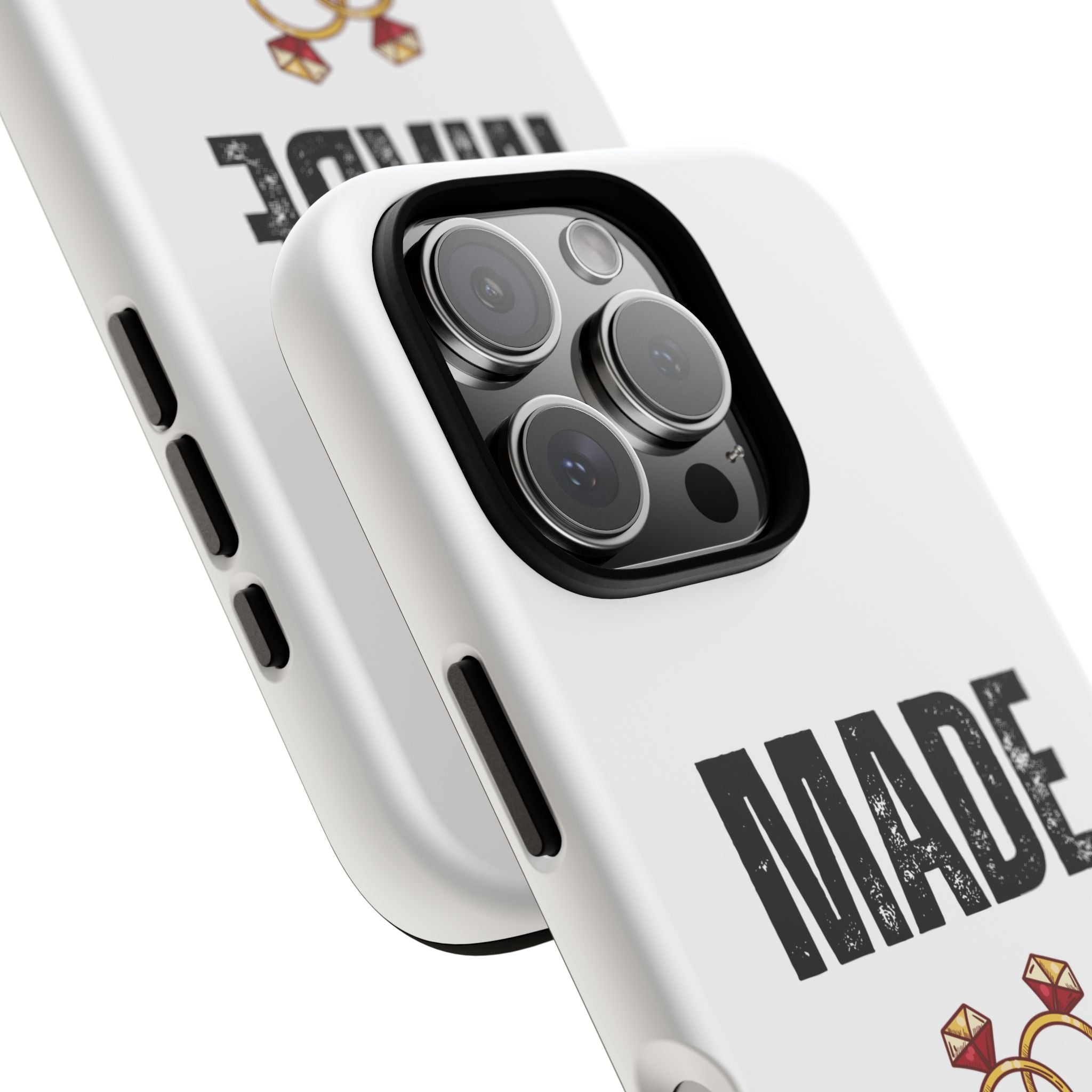 Phone Case — “Made of Honor” Bridal Wedding Ring Design