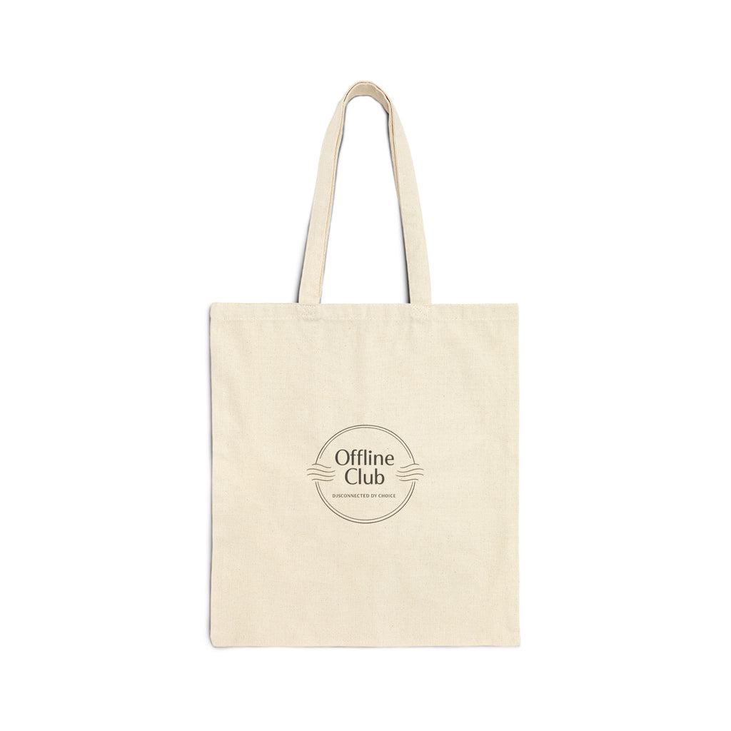 Offline Club Badge Tote | digital detox, log off, no notifications