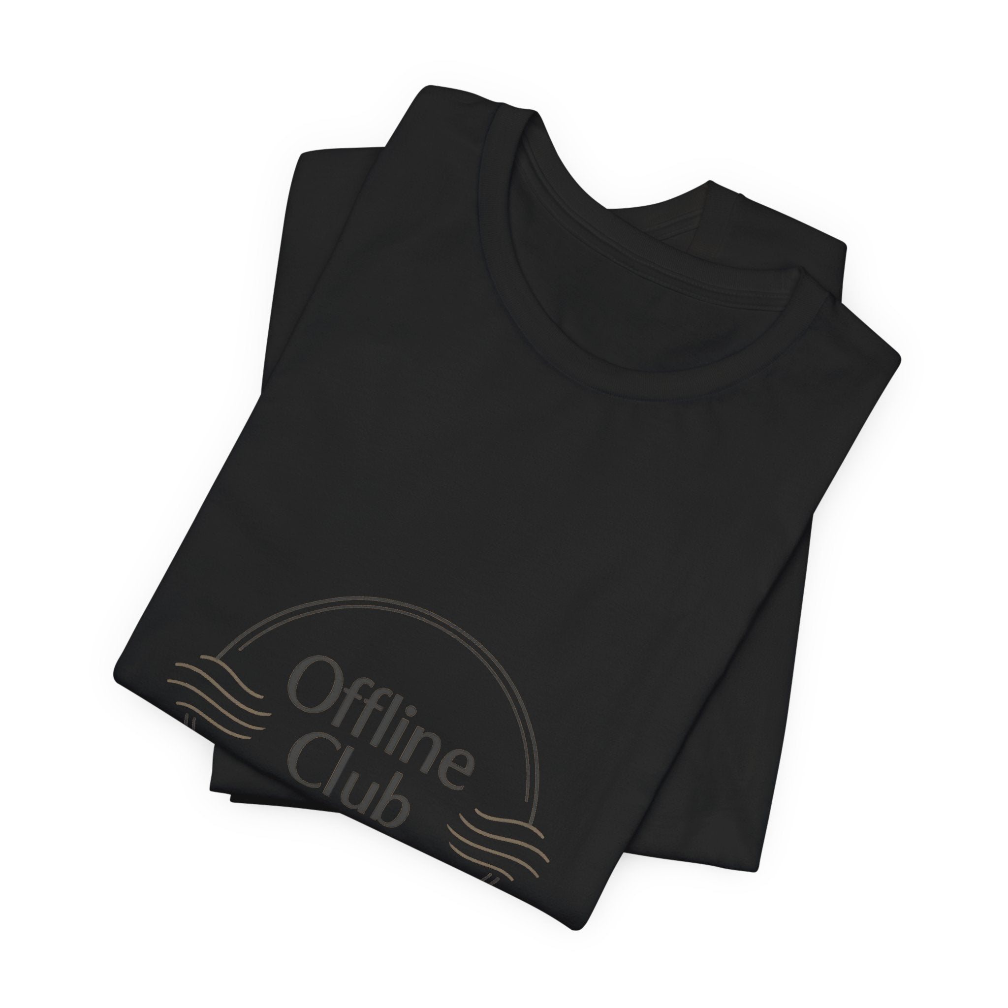 Offline Club Badge Tee | digital detox, log off