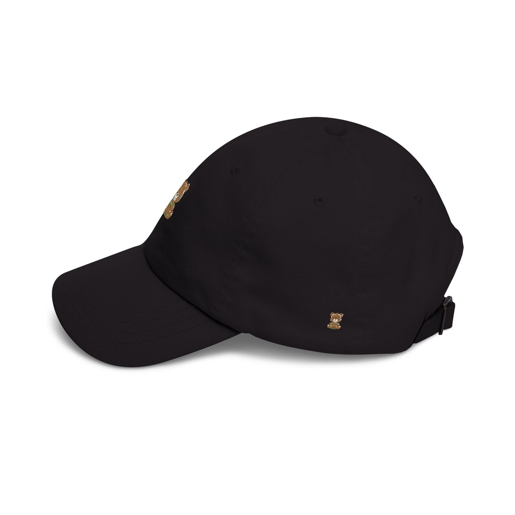 Happy Teddy Dad Cap — Cute Embroidered Bear Baseball Hat