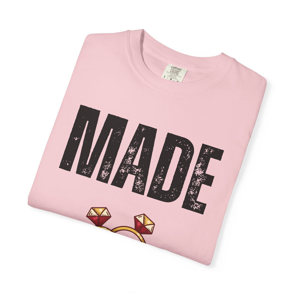 Made of Honor T‑Shirt — Maid of Honor Bridal Party Tee with Wedding Rings