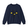 Joy Mood Face Sweatshirt | kawaii minimal, thick outline emoji cartoon