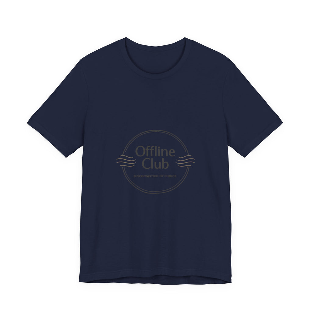 Offline Club Badge Tee | digital detox, log off