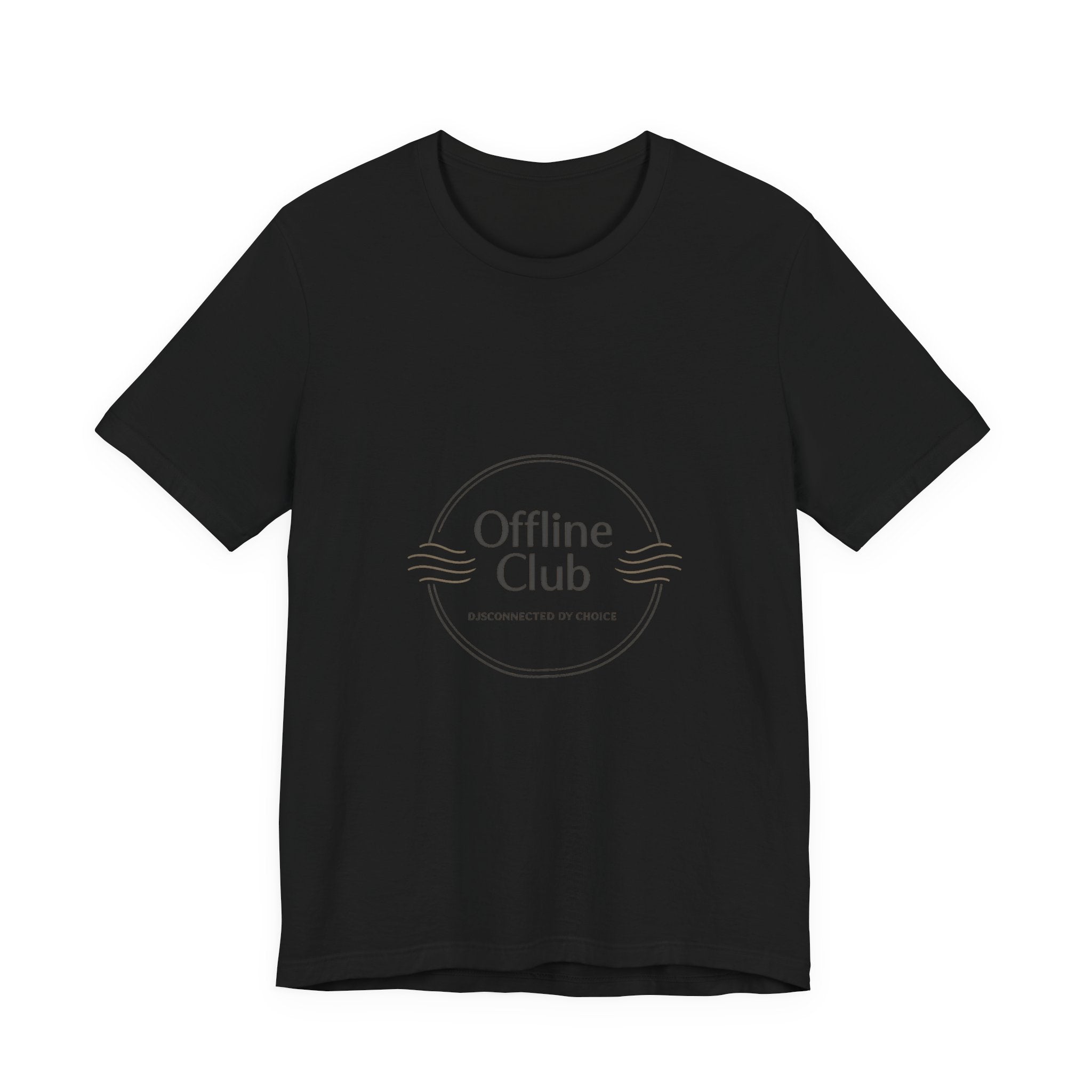 Offline Club Badge Tee | digital detox, log off