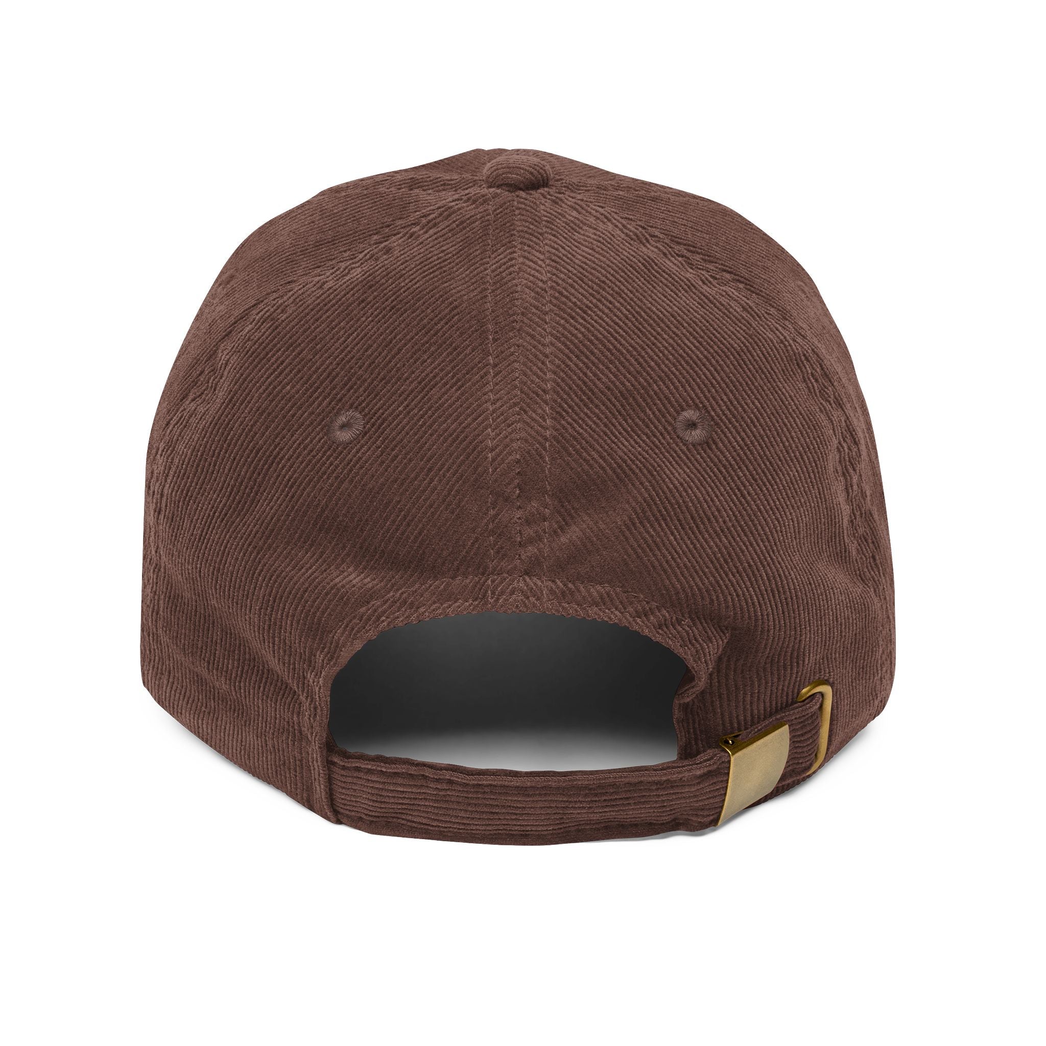 Happy Teddy Vintage Corduroy Cap (Embroidery)