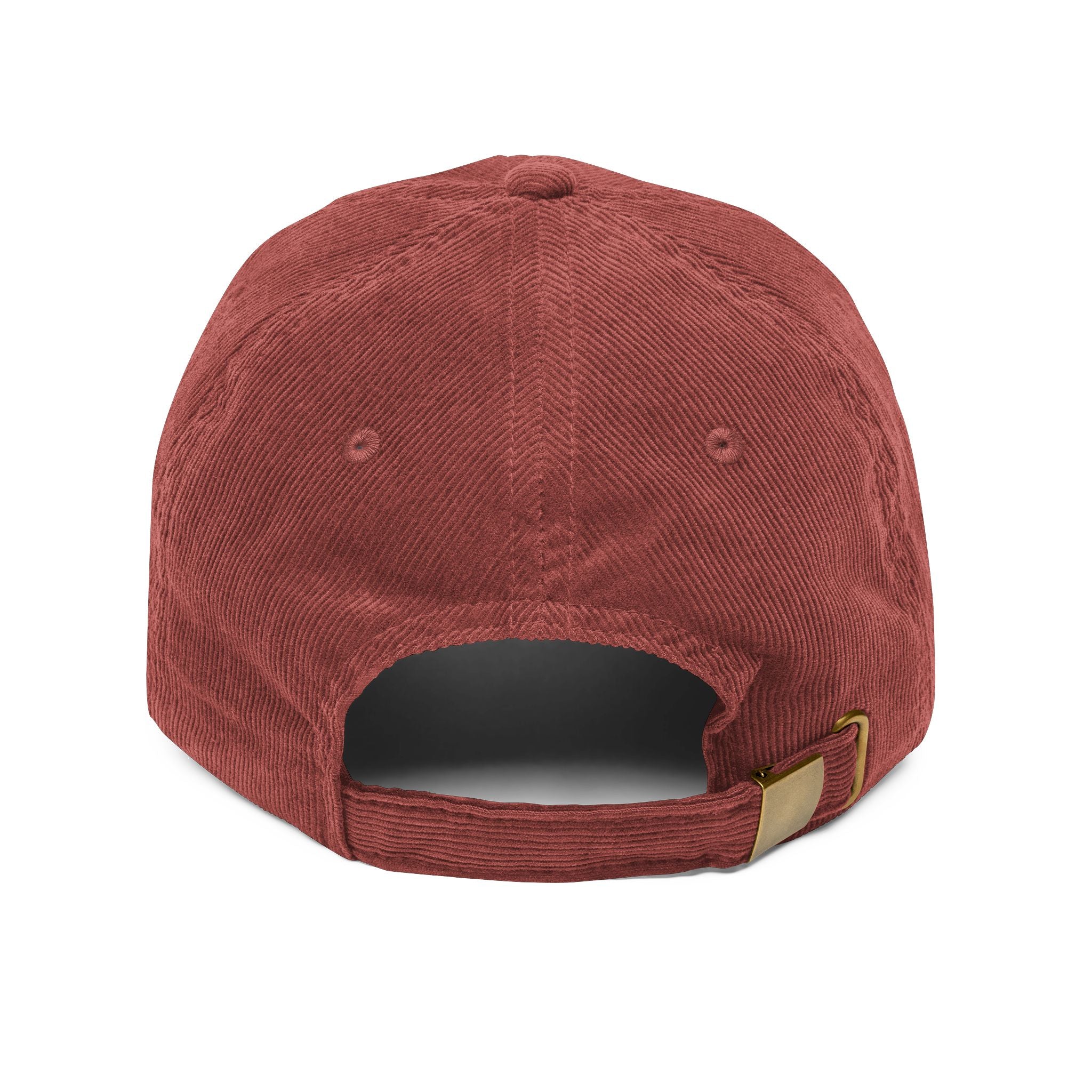 Happy Teddy Vintage Corduroy Cap (Embroidery)