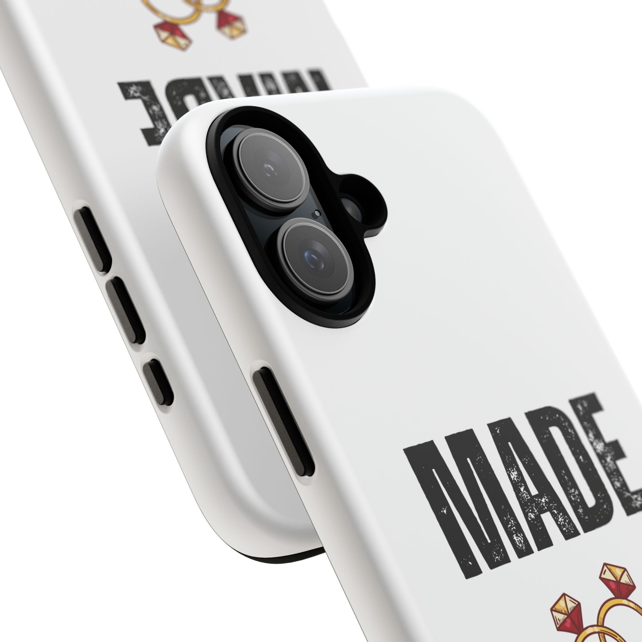 Phone Case — “Made of Honor” Bridal Wedding Ring Design