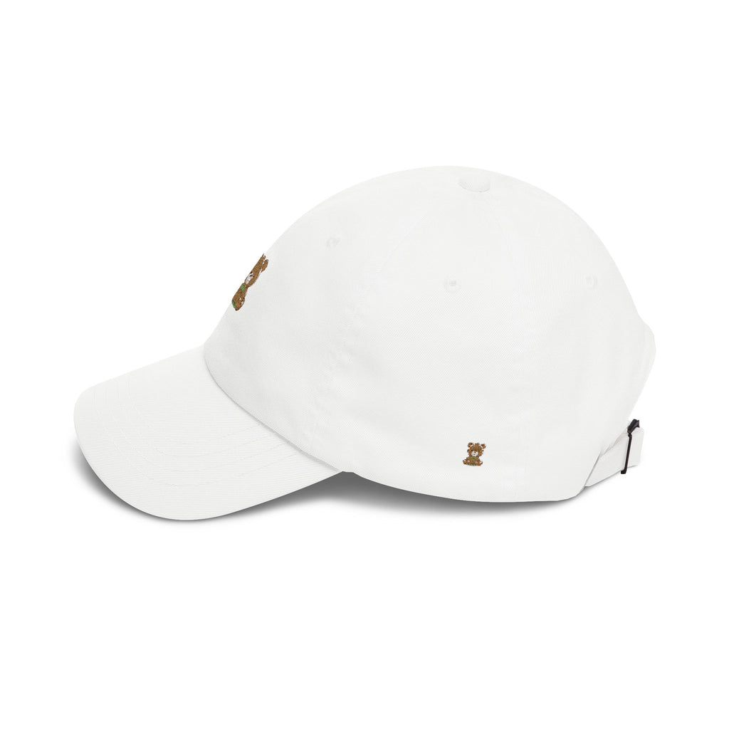 Happy Teddy Dad Cap — Cute Embroidered Bear Baseball Hat