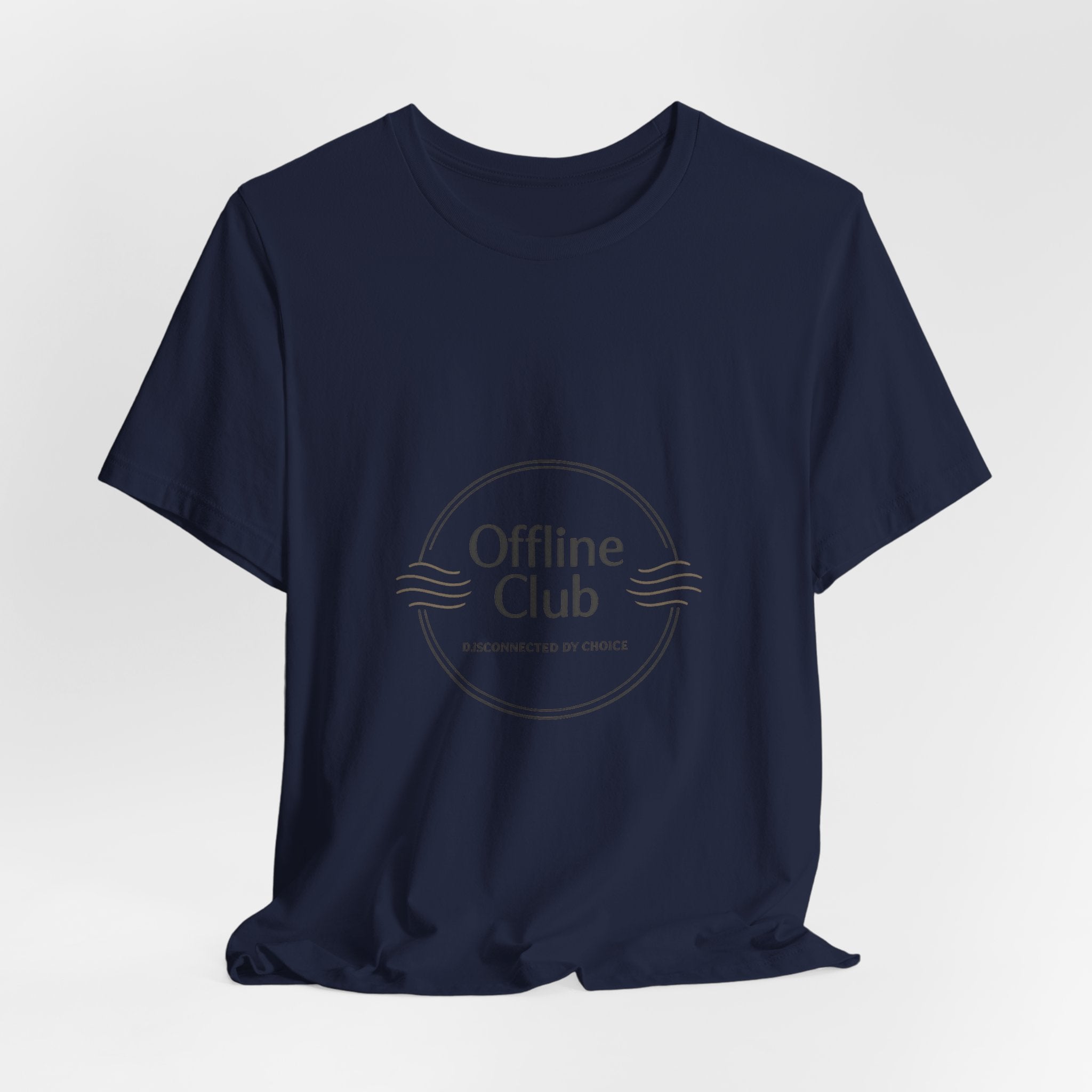 Offline Club Badge Tee | digital detox, log off