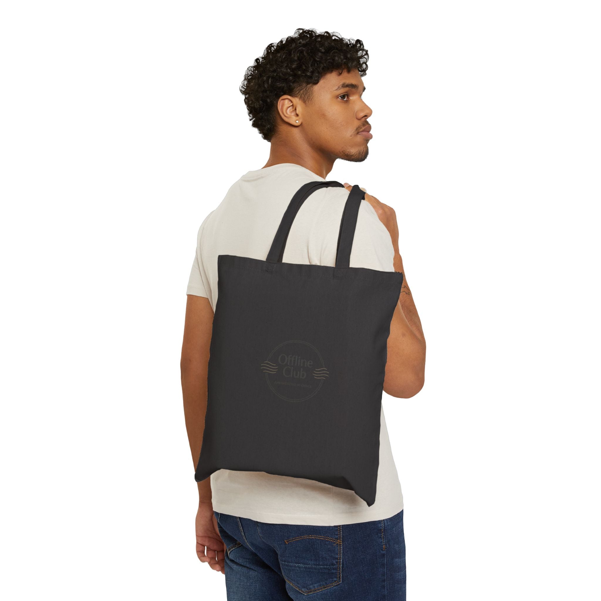 Offline Club Badge Tote | digital detox, log off, no notifications