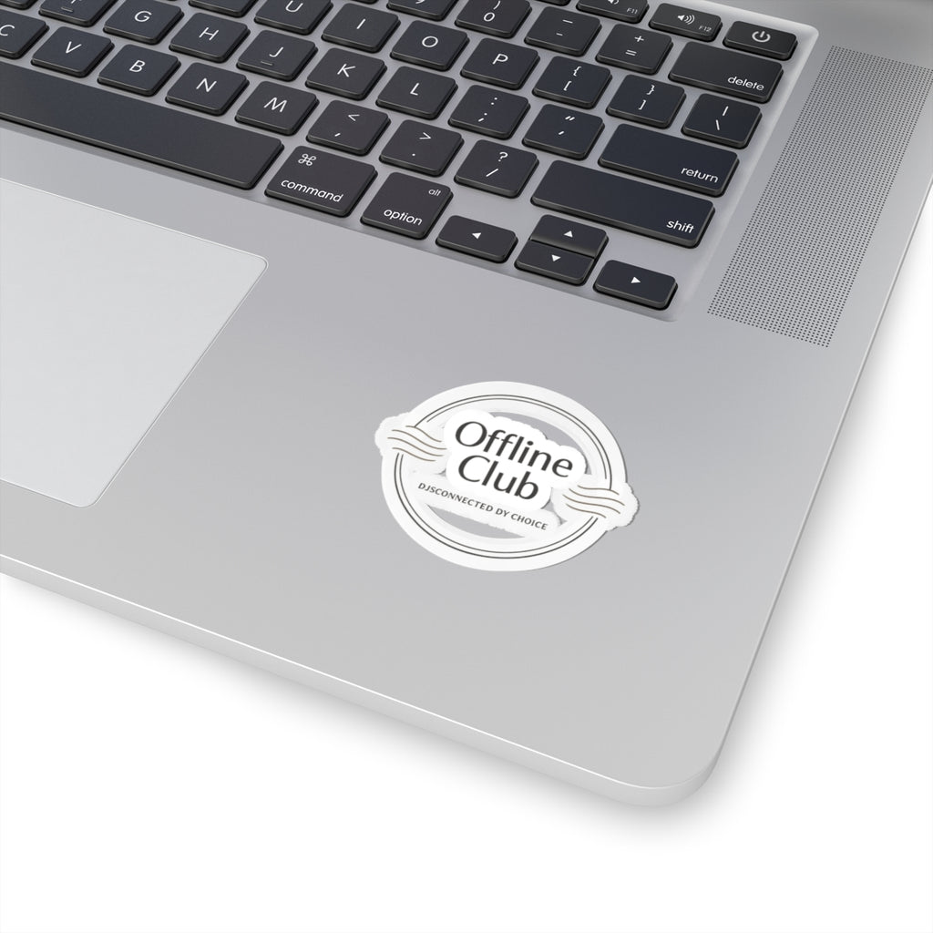 Offline Club badge sticker | Digital Detox, log off, no notifications