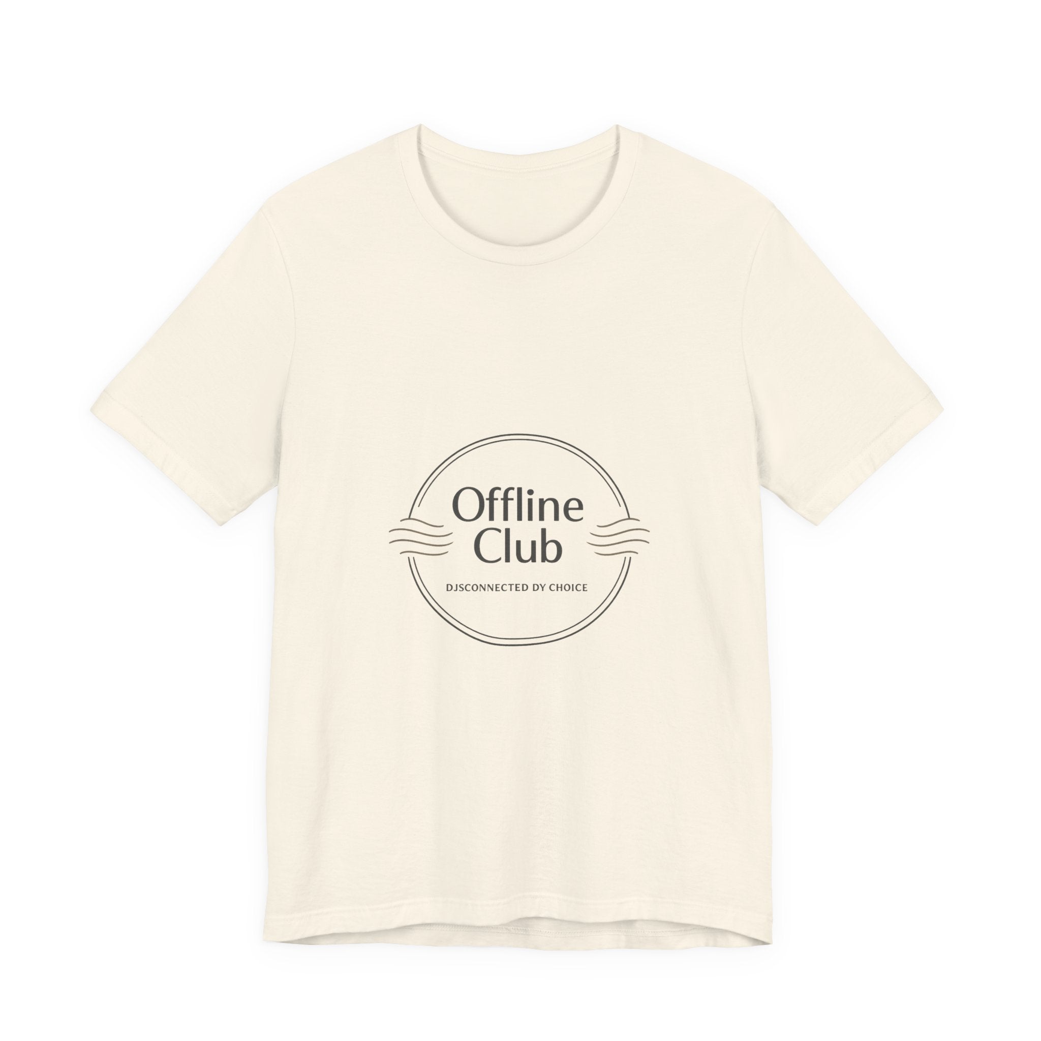 Offline Club Badge Tee | digital detox, log off