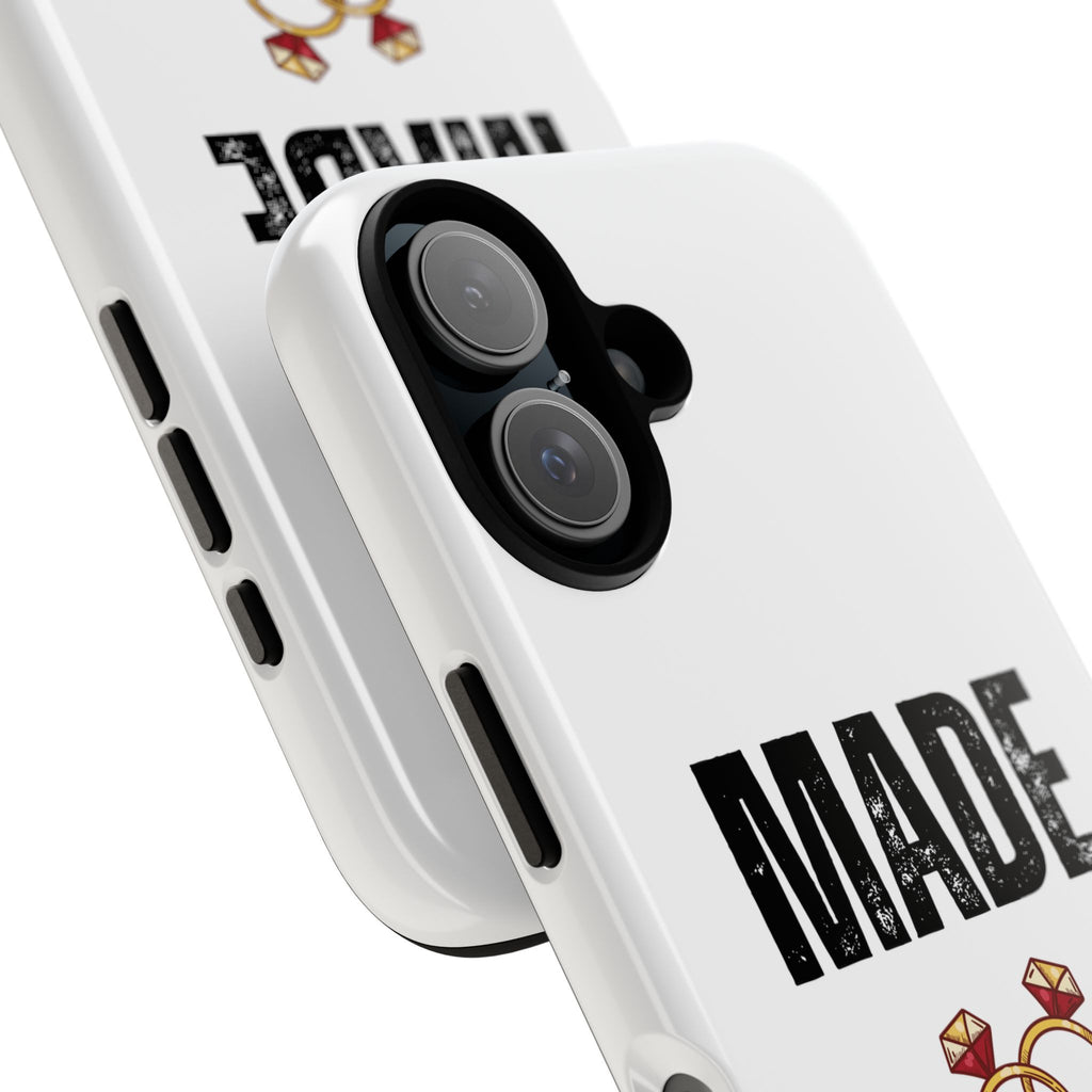 Phone Case — “Made of Honor” Bridal Wedding Ring Design