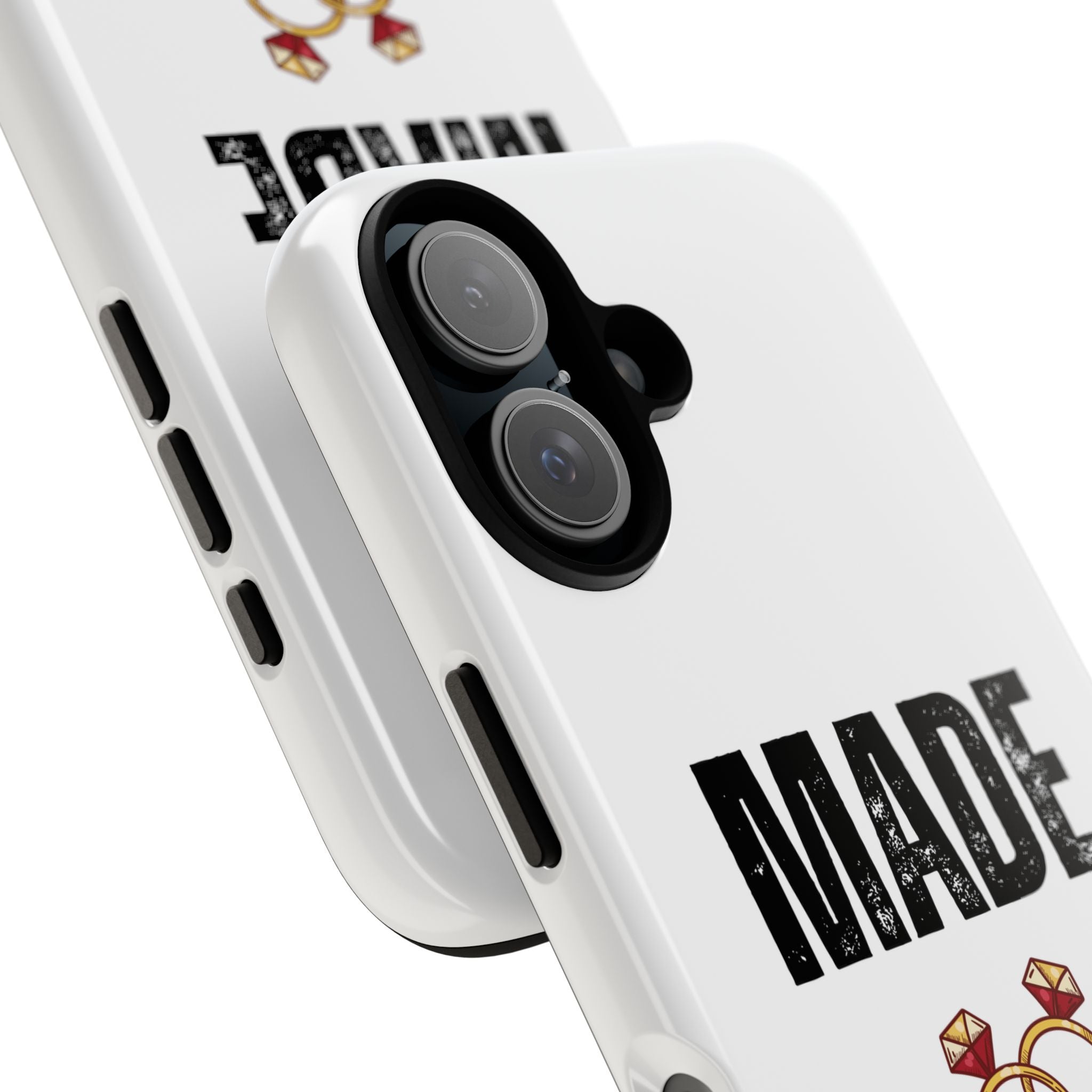 Phone Case — “Made of Honor” Bridal Wedding Ring Design