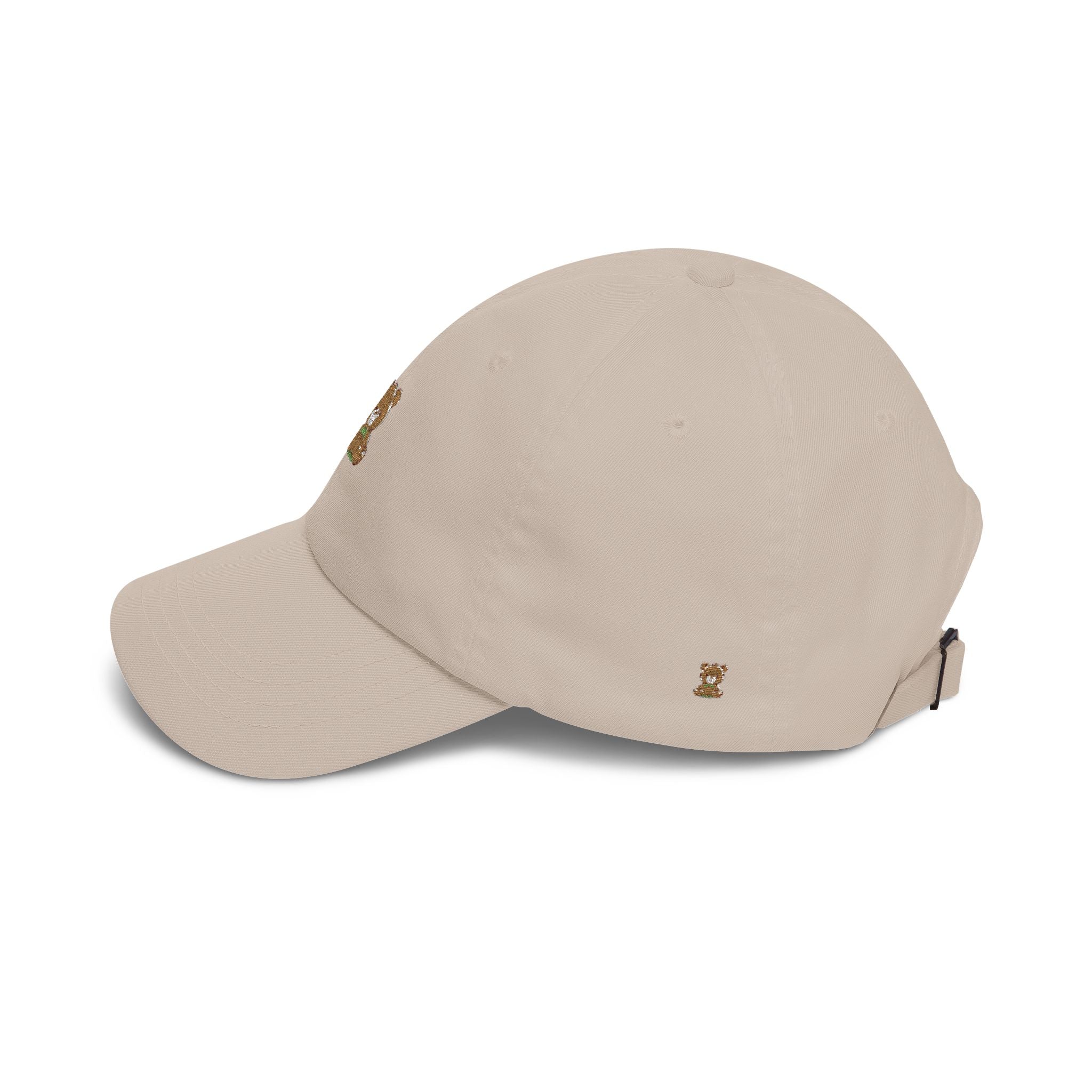 Happy Teddy Dad Cap — Cute Embroidered Bear Baseball Hat
