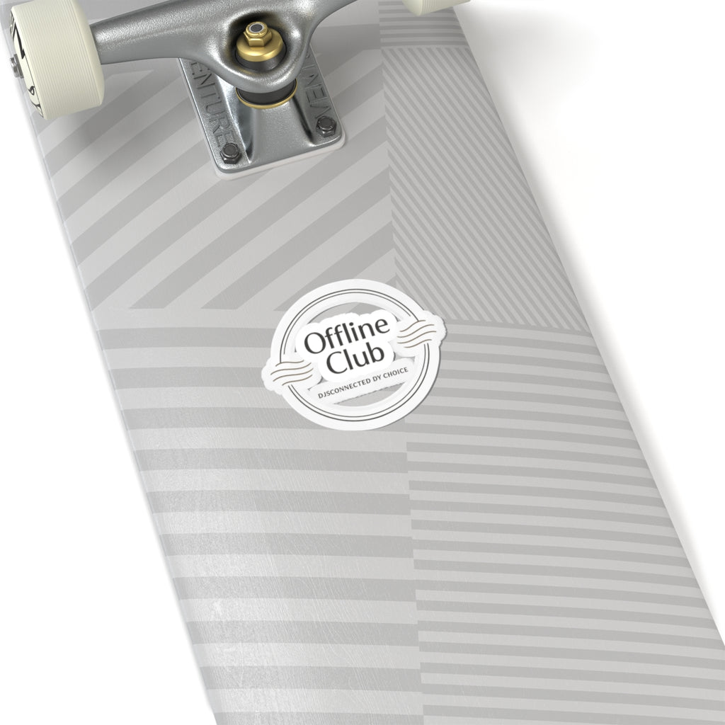 Offline Club badge sticker | Digital Detox, log off, no notifications