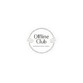 Offline Club badge sticker | Digital Detox, log off, no notifications