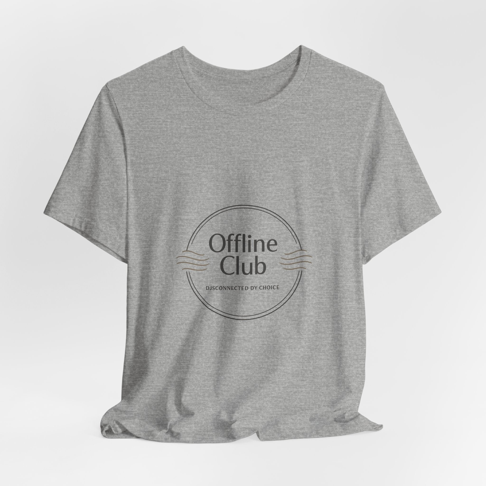 Offline Club Badge Tee | digital detox, log off