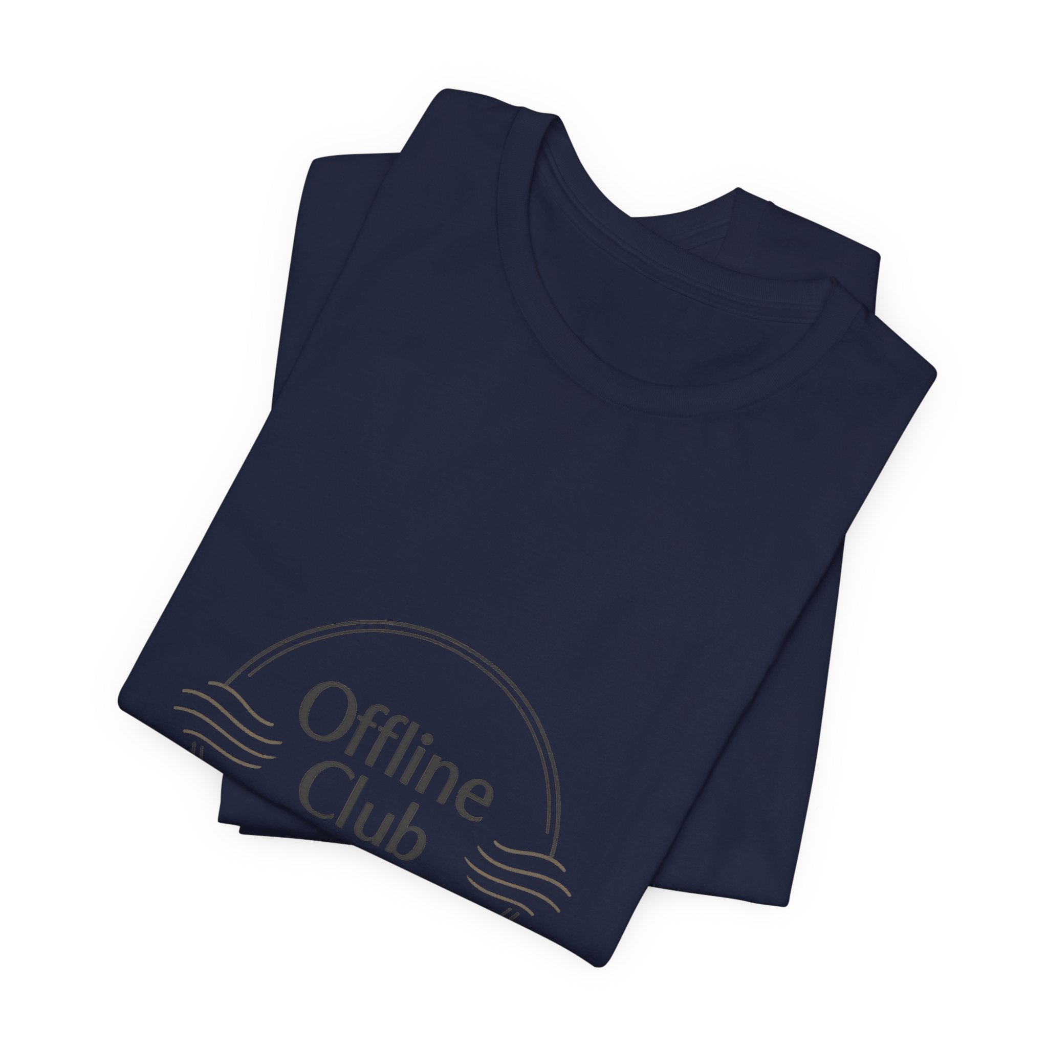 Offline Club Badge Tee | digital detox, log off