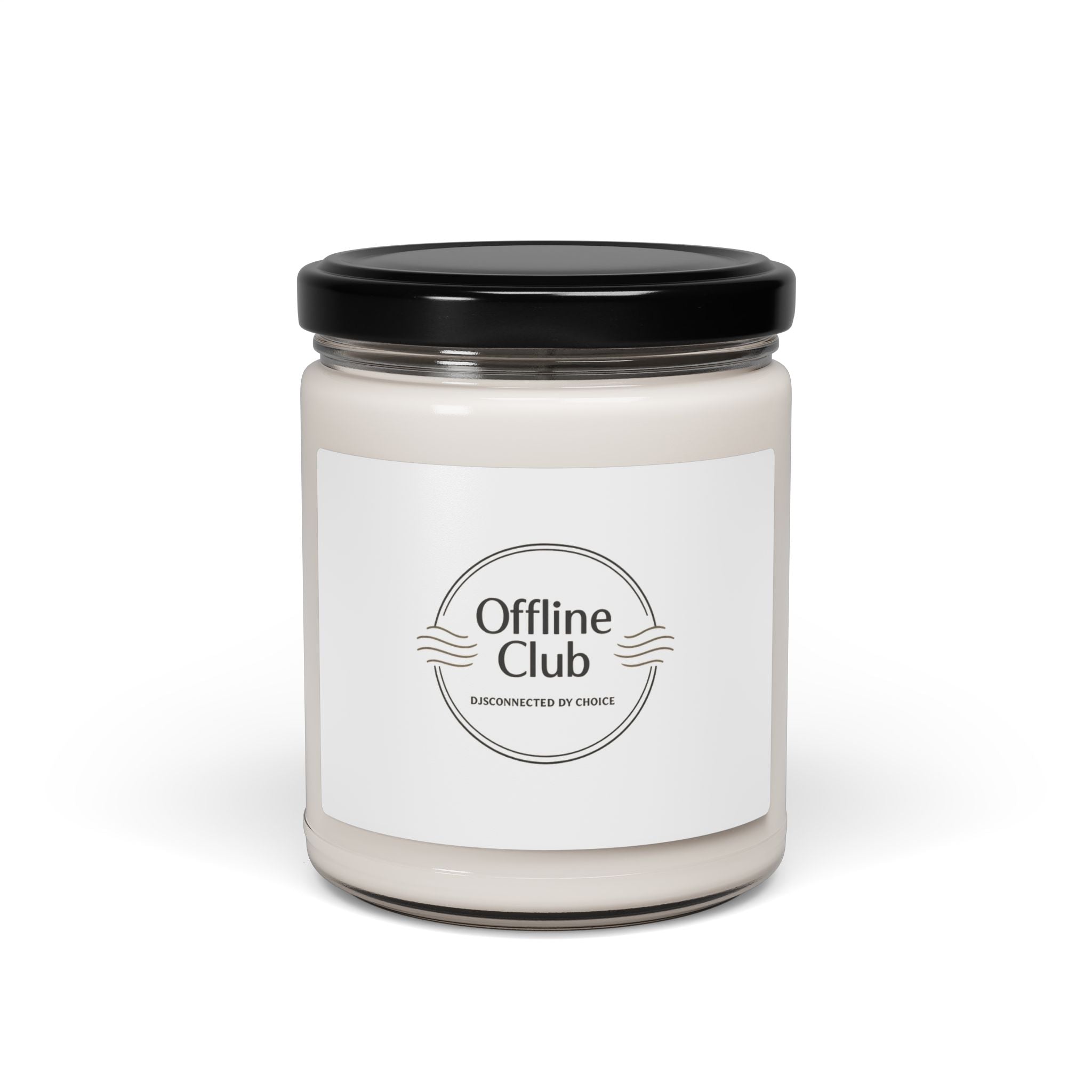 Offline Club Badge Soy Candle | Digital Detox, Log Off, No Notifications