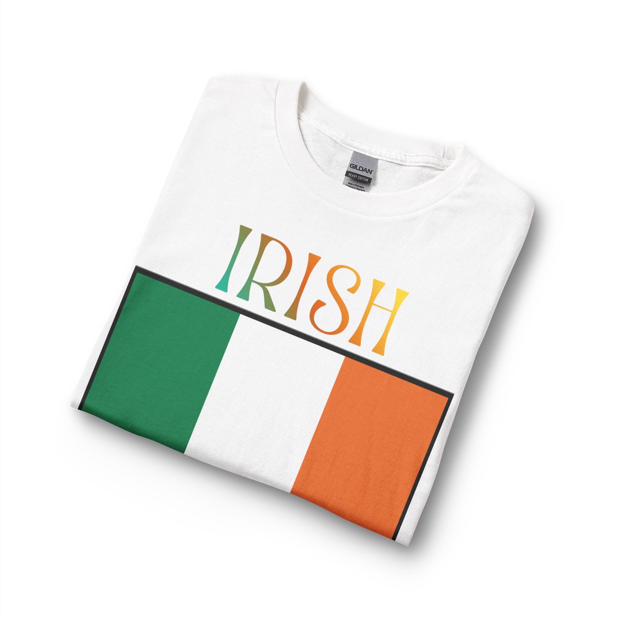Irish For The Day Long Sleeve Tee — Irish Flag St. Patrick’s Day Shirt