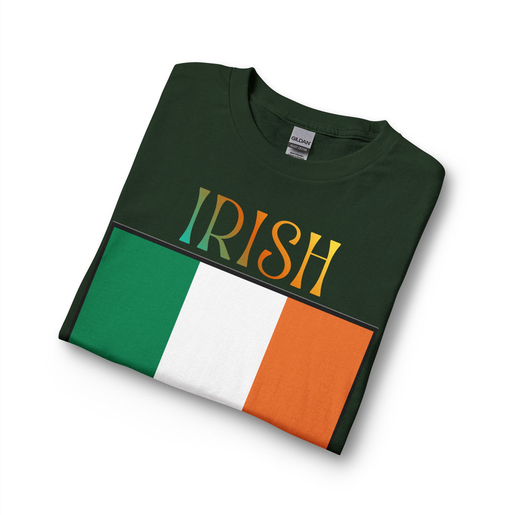 Irish For The Day Long Sleeve Tee — Irish Flag St. Patrick’s Day Shirt
