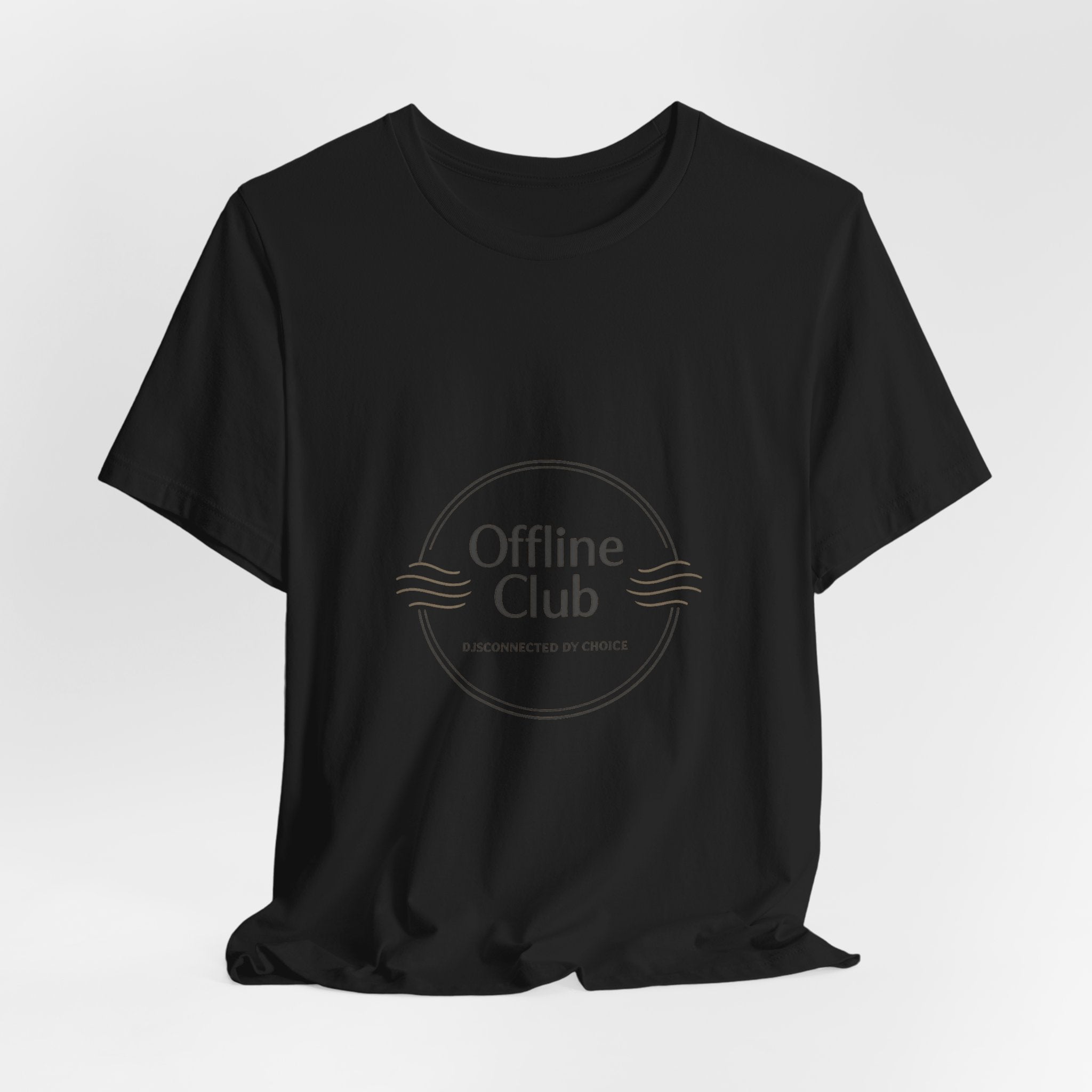 Offline Club Badge Tee | digital detox, log off