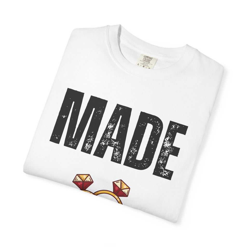Made of Honor T‑Shirt — Maid of Honor Bridal Party Tee with Wedding Rings