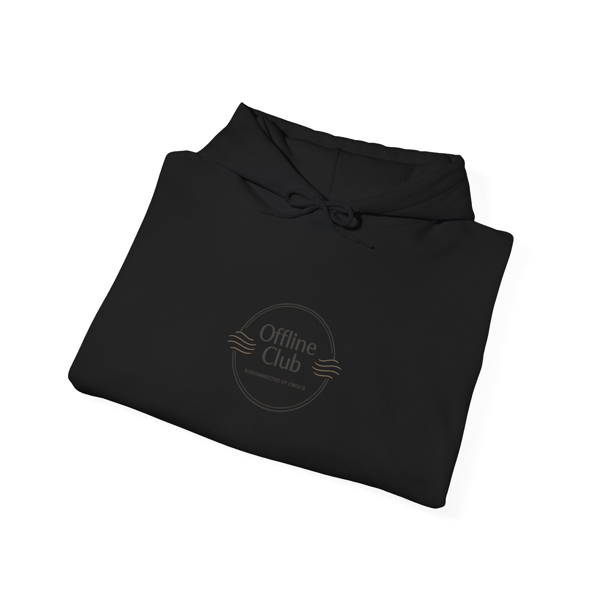Offline Club Badge Hoodie | digital detox, log off