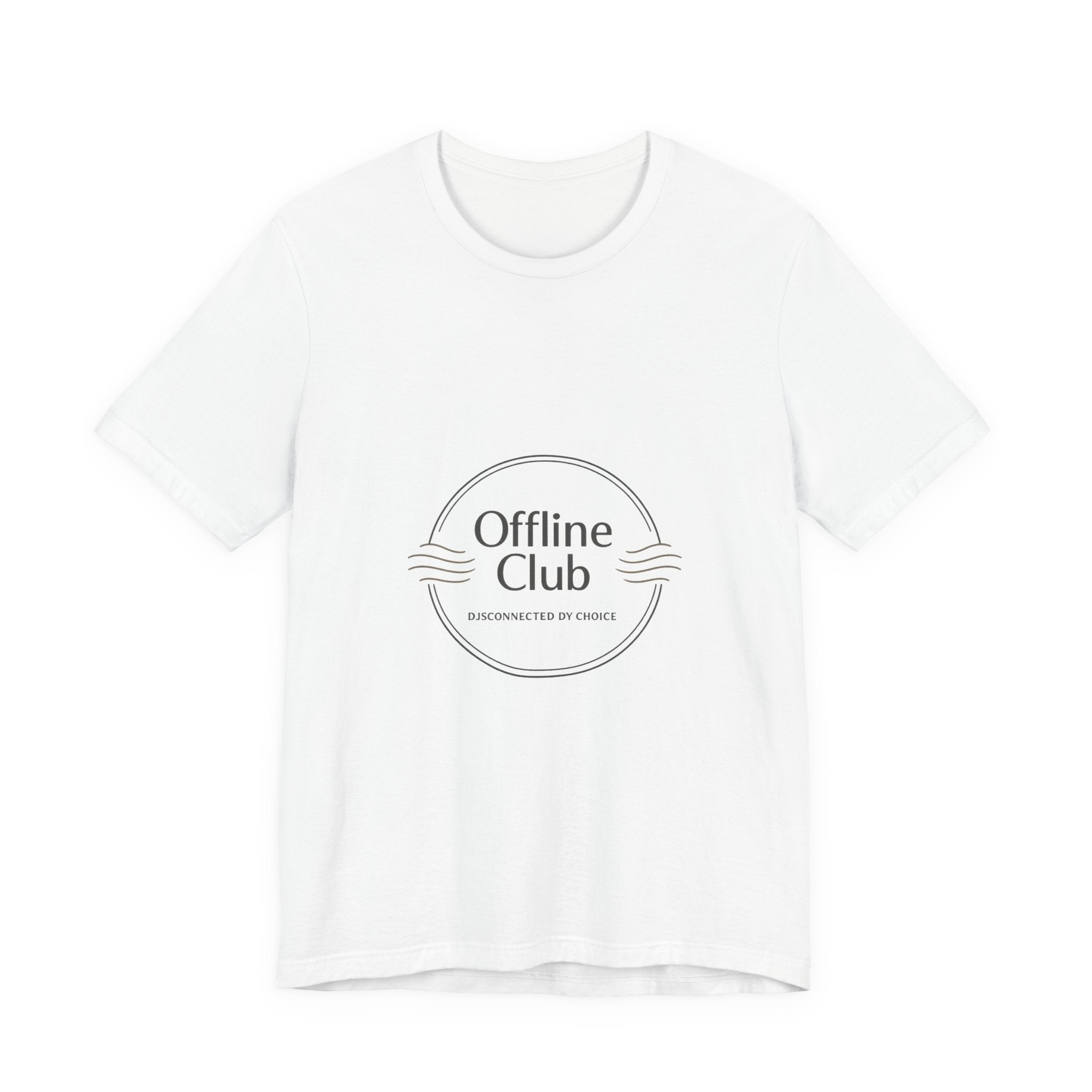 Offline Club Badge Tee | digital detox, log off