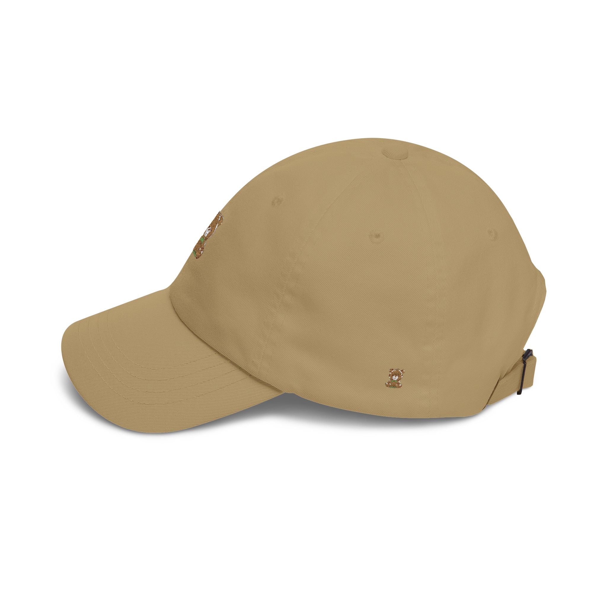 Happy Teddy Dad Cap — Cute Embroidered Bear Baseball Hat
