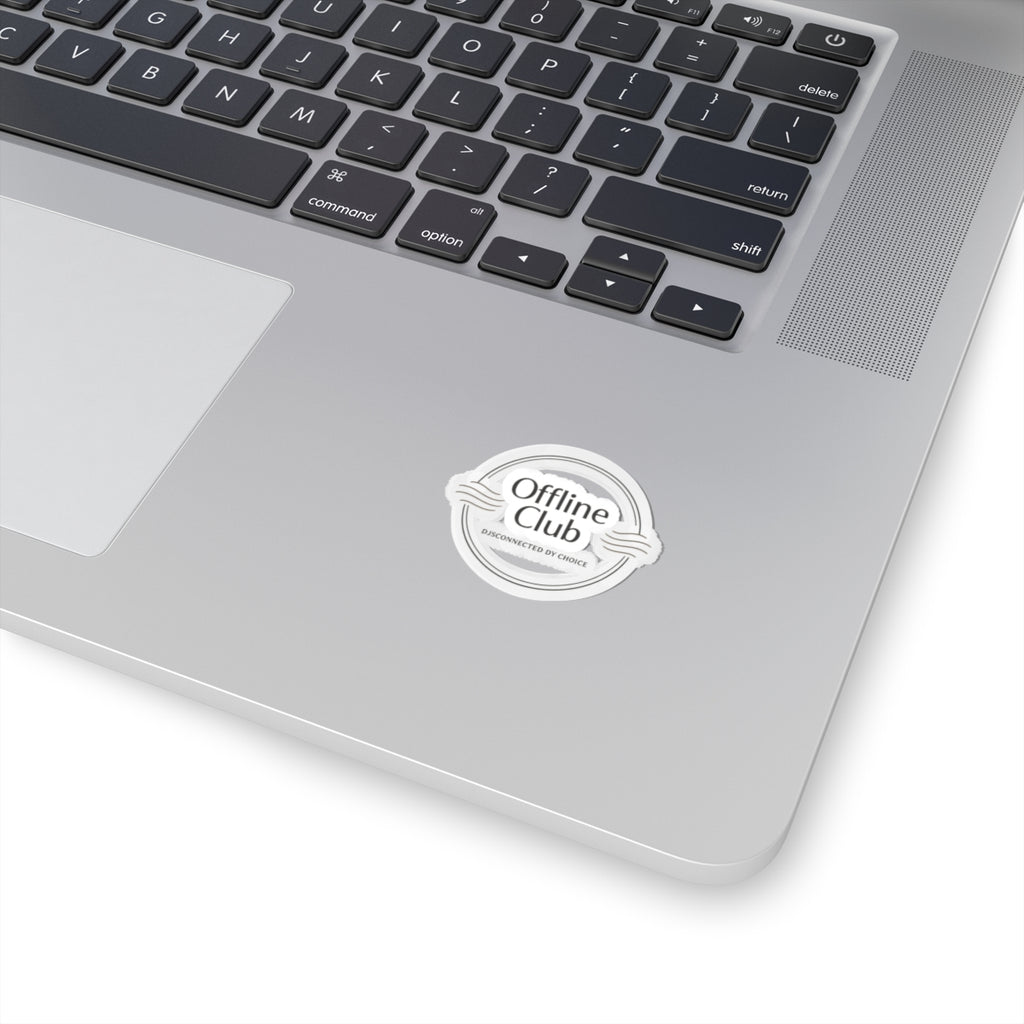 Offline Club badge sticker | Digital Detox, log off, no notifications