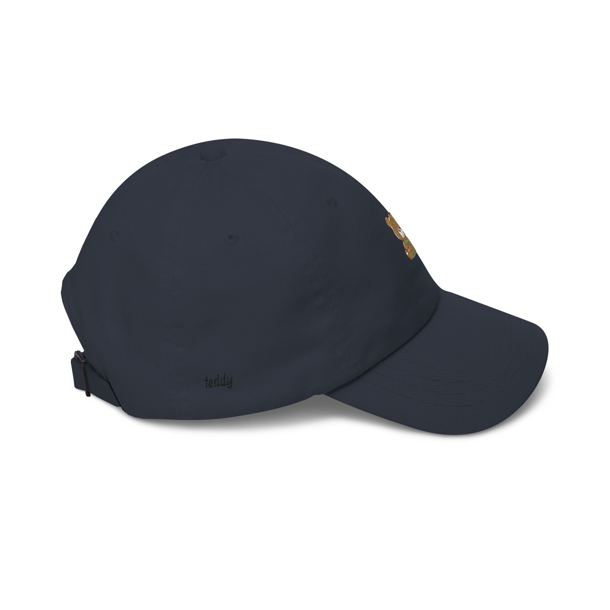 Happy Teddy Dad Cap — Cute Embroidered Bear Baseball Hat