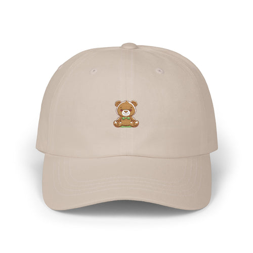 Happy Teddy Dad Cap — Cute Embroidered Bear Baseball Hat