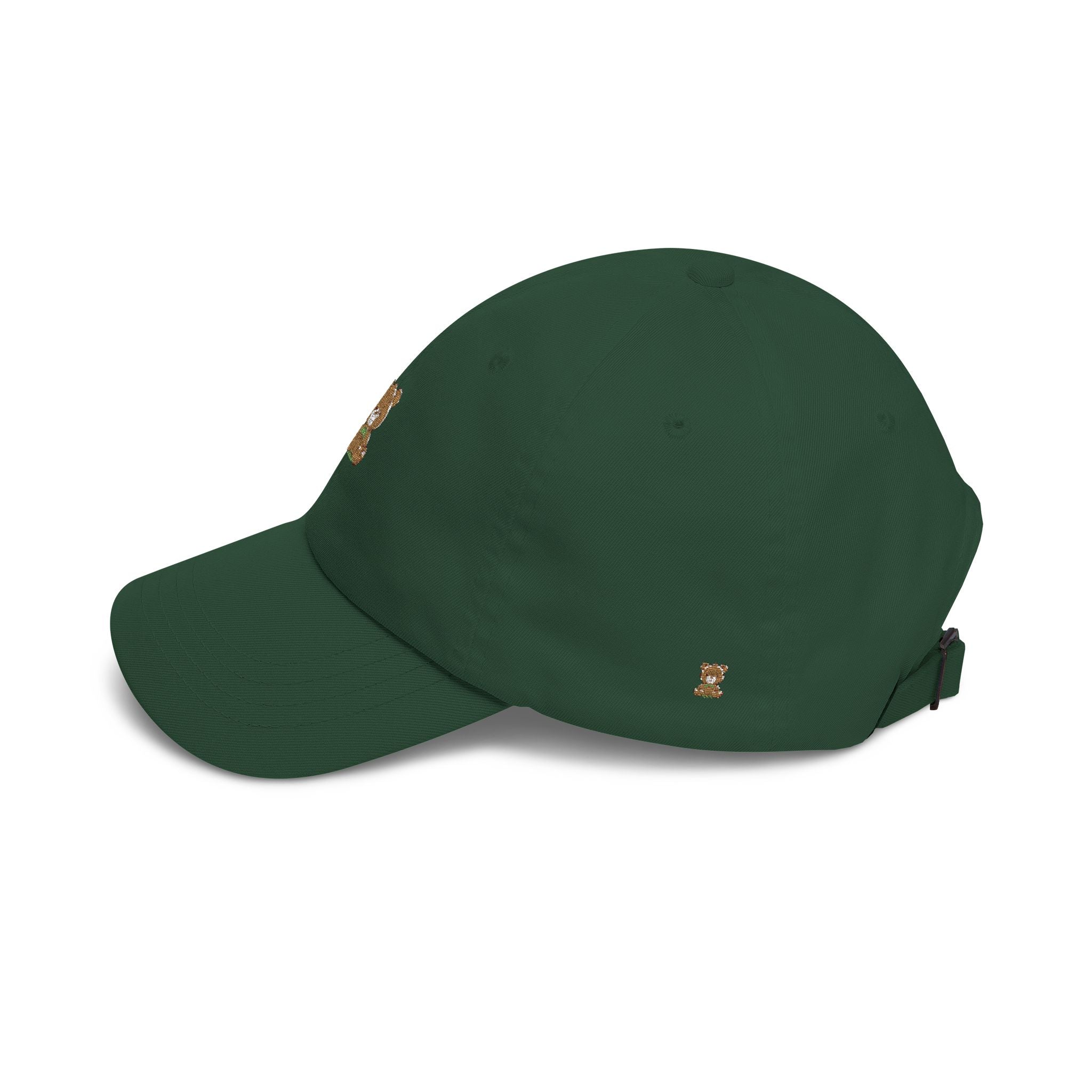 Happy Teddy Dad Cap — Cute Embroidered Bear Baseball Hat